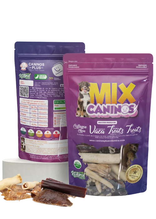 mix deshidratado Snacks Naturales para Perros Bogota Caninos Plus Colombia Naturales para Perros Bogota Caninos Plus Colombia